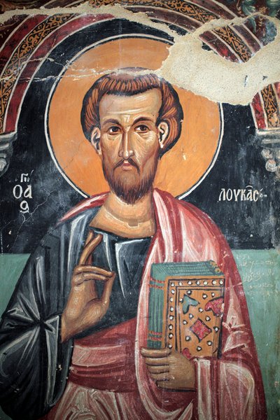Byzantine Fresco from the 15th Century by Unbekannt Unbekannt